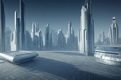 Premium Photo | Product view, futuristic architecture, ai render