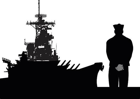 Navy Ship Silhouette Stock Photos, Pictures & Royalty-Free Images - iStock