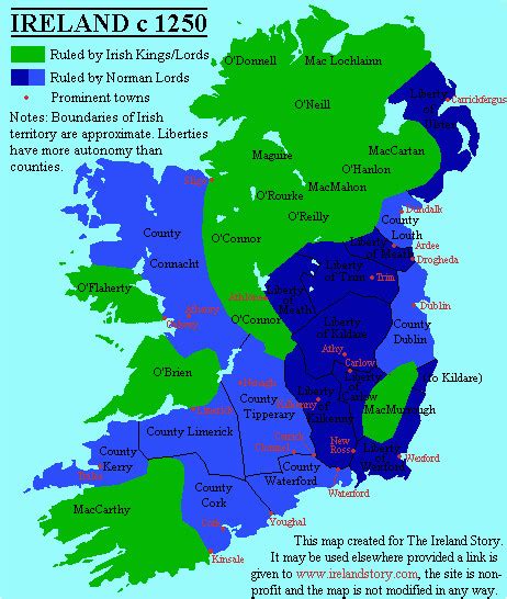 Map Of Ancient Ireland – secretmuseum