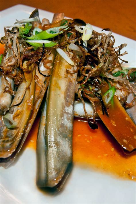 Sweet and Spicy Razor Clams Recipe | Yemek Tarifi