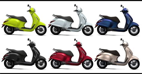 Bajaj Chetak Colour Options: Chetak Urbane vs Chetak Premium - Maxabout ...