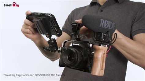 Introducing SmallRig Cage for Canon EOS 90D 80D 70D Camera | Smallrig ...