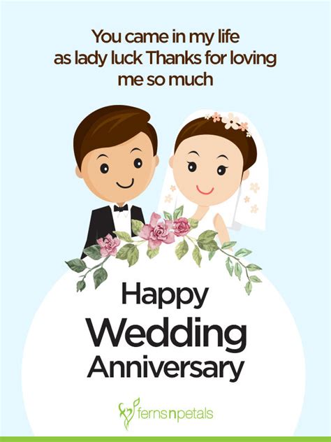 Wedding Anniversary Wishes, Messages for Wife - FNP