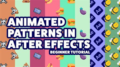 Animated patterns in After Effects with this trick! - YouTube