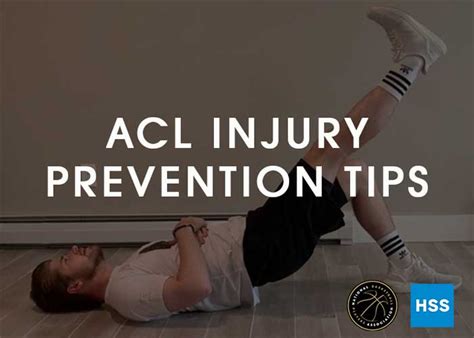 ACL Injury Prevention Tips - Benedict Nwachukwu, MD, MBA | Hip, Knee ...