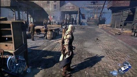 Assassin's Creed III - E3 2012: Wii U Marketplace Massacre Gameplay ...