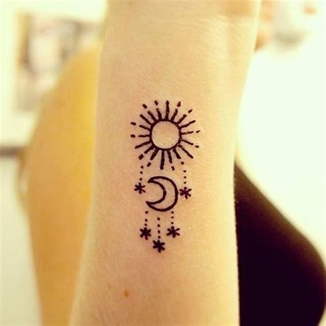 Sun Easy Simple Tattoo - Easy Simple Tattoos - Easy Tattoos - Crayon