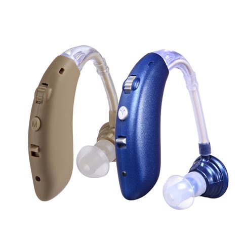 Rechargeable Digital Hearing Aid Voice Adjustable BTE Sound Voice ...