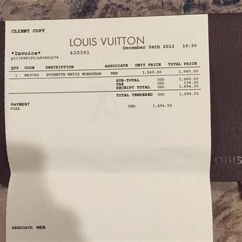 Louis Vuitton Email Receipt | semashow.com