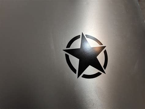 ARMY Style Star Vinyl Decal Sticker | Etsy