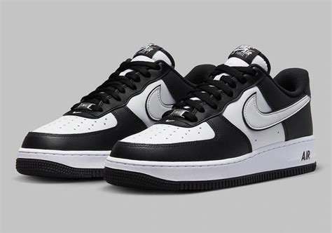 Nike Air Force 1 Low Panda Black/White, Men's Fashion, Footwear ...