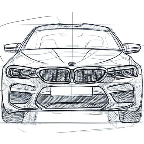 bmw m5 sketch by baaam7991 | Zeichnungen von autos, Auto zeichnungen ...