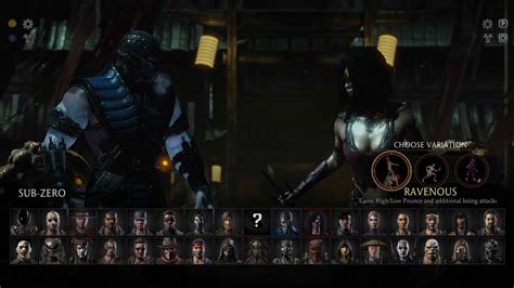 Mortal Kombat X Characters - Full Roster of 33 Fighters