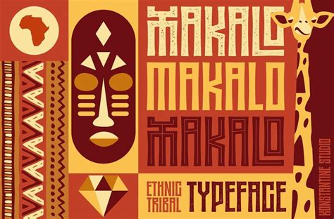 20+ Best African Fonts to Feel the Wild Spirit – Creatisimo.net