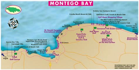 Montego Bay Jamaica Map – Map Of California Coast Cities