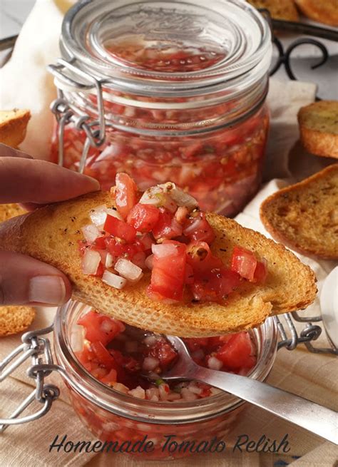 Homemade Tomato Relish | Healing Tomato Recipes