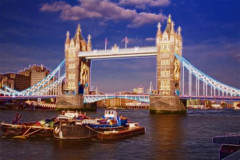 London Thames Bridges Photograph by David French