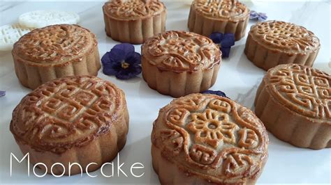 Traditional mooncake | Baked mooncake - YouTube