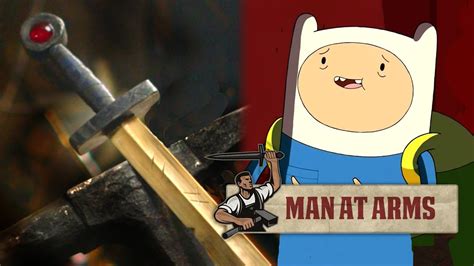 Adventure Time Finn Holding Sword