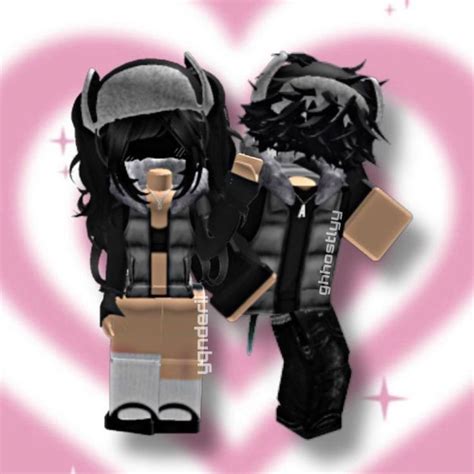 Pin on roblox | Hoodie roblox, Matching couple outfits, Roblox