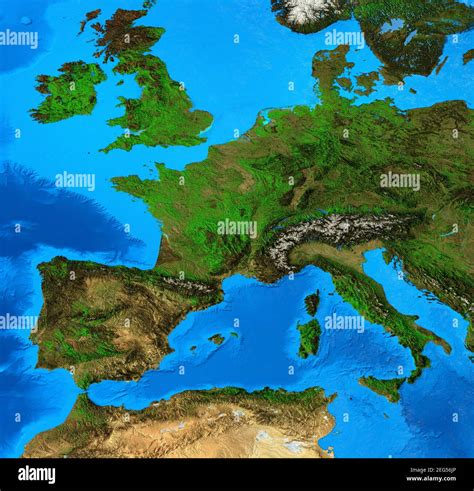 Detailed Map Of Europe