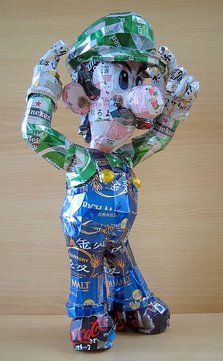 Recycled Can Sculptures