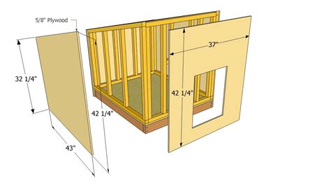 Simple DIY Dog House Plans | Dog House Plans | Intérieur pour camping ...