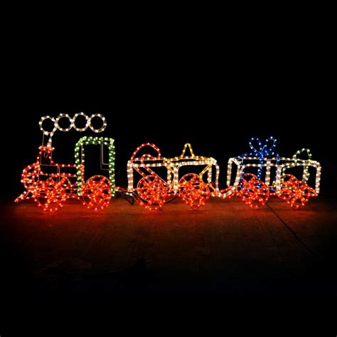 Flashing Train Christmas Lights | Buy Outdoor Christmas Decorations ...