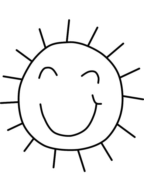 Free Sun Line Art, Download Free Sun Line Art png images, Free ClipArts ...