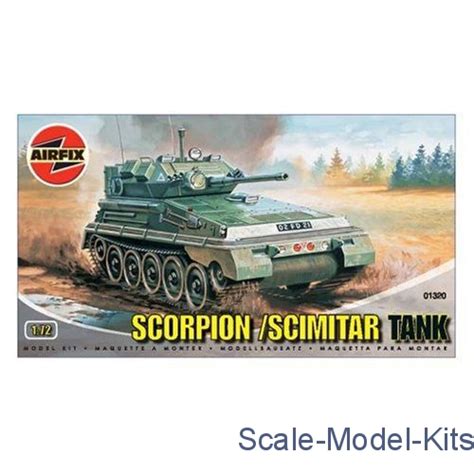 Airfix - SCORPION TANK - plastic scale model kit in 1:72 scale ...