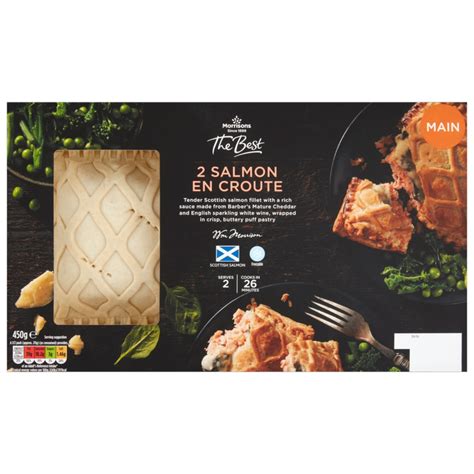 Morrisons The Best 2 Scottish Salmon Fillets, 220g : Meat & Fish fast ...