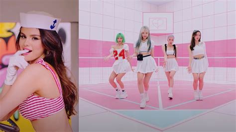 BLACKPINK Selena Gomez's Outfits From 'Ice Cream' MV Kpop, 59% OFF