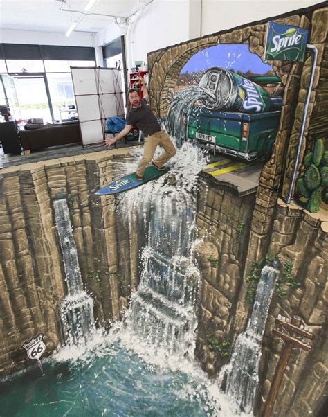 10 Amazing 3D street art made by human hand