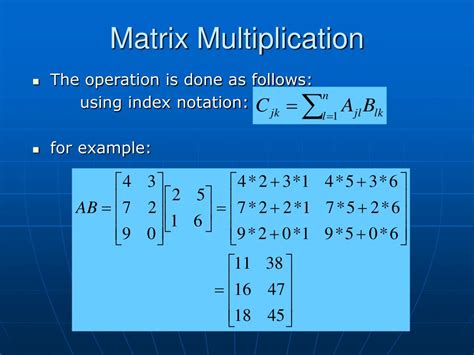 PPT - Refresher: Vector and Matrix Algebra PowerPoint Presentation - ID ...