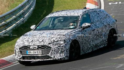 2024 Audi A4 Avant Spied Lapping The Nurburgring