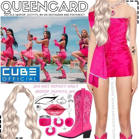 (G)I-DLE -QUEENCARD_MV INSPIRED OUTFIT 1/9 (@KPOP_OUTFITS_MV ON INSTAGRAM) | Ropa, Ropa kpop ...