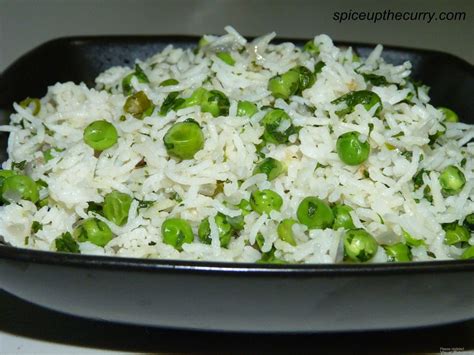 Green peas pulao (mutter pulao) - Recipe Petitchef