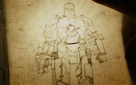 Image - Iron Man Mark I blueprint.png | Marvel Cinematic Universe Wiki ...