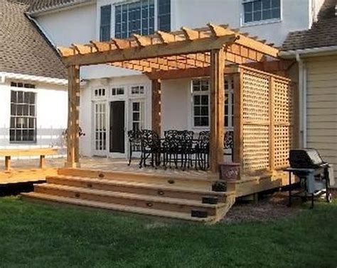 Covered Deck and Pergola Roof Design Ideas (21) | Pergola, Pergola with ...