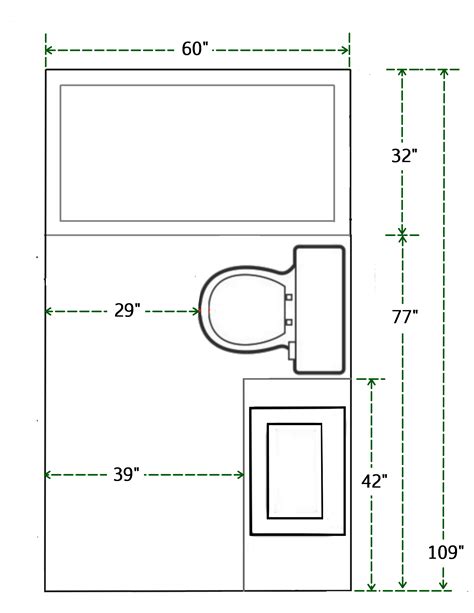 Half Bath Small Bathroom Layout Dimensions - Draw-quack