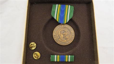 Korean Defense Service Medal - in case - Bodnarus Auctioneering