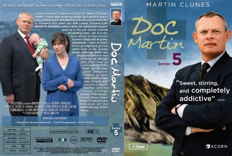 Doc Martin - Series 5 dvd cover & labels (2011) R1 Custom