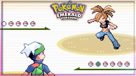 Pokémon Emerald - Gym Leader Flannery Battle! - YouTube