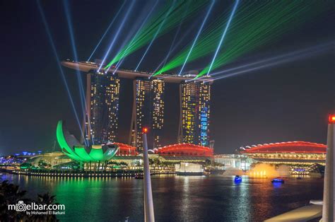 Marina Bay Sands Light Show, Singapore