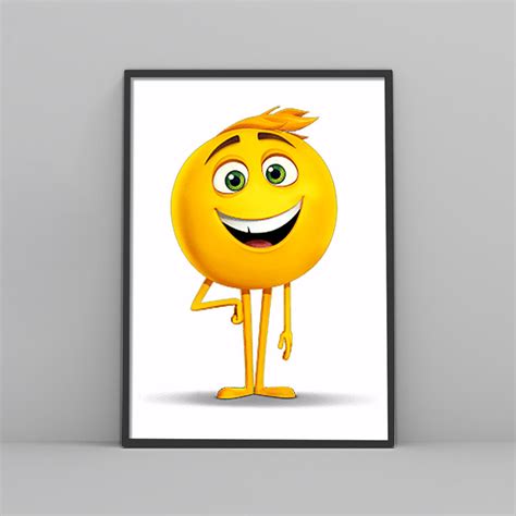 Gene Emoji Movie Character Posters