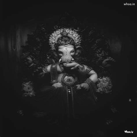 Black And White Latest Wallpaper Ganesha , Ganesh Photo DP