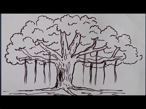 Banyan Tree Drawing For Kids - This might be my favorite new project!