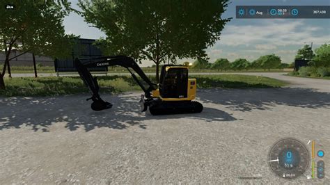 John Deere 85G Excavator Edit Lots Of Options V2.0 FS22 Mod | Farming ...