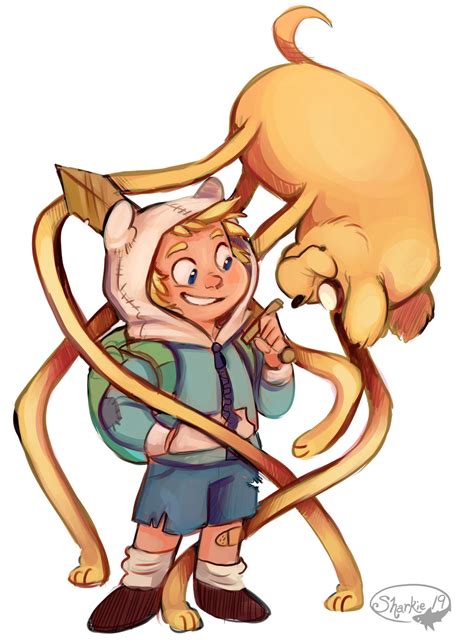 Adventure Time with Finn and Jake by sharkie19 on DeviantArt