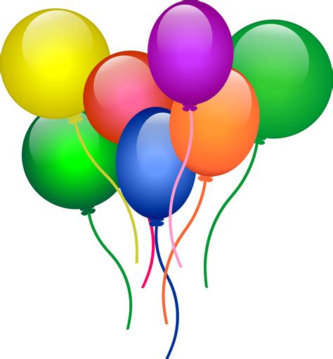 Party Balloons Clipart | Free download on ClipArtMag